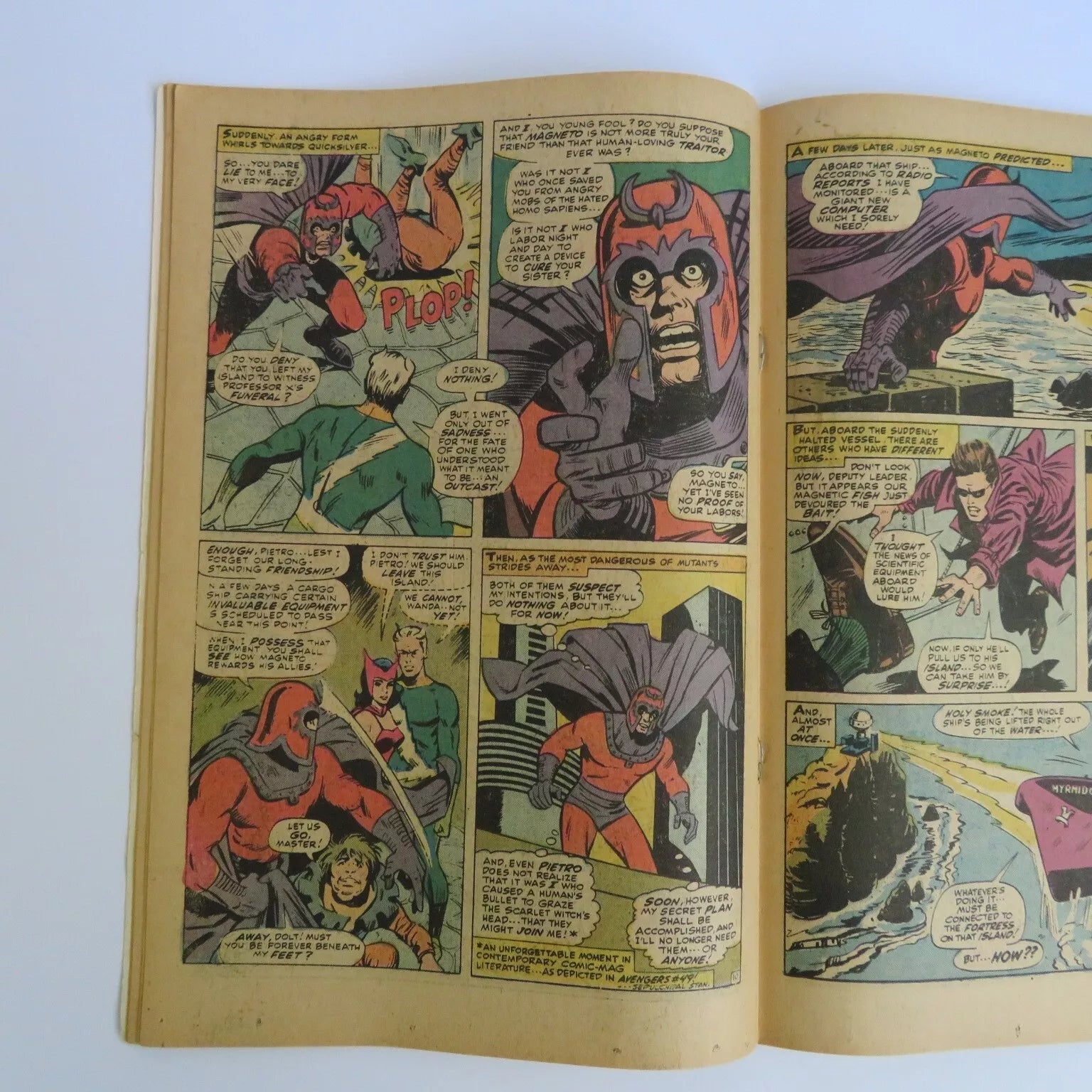 X-MEN #91 | X-MEN VS The Power Of Magneto | יד שניה - 1974 - Yuka Monsters