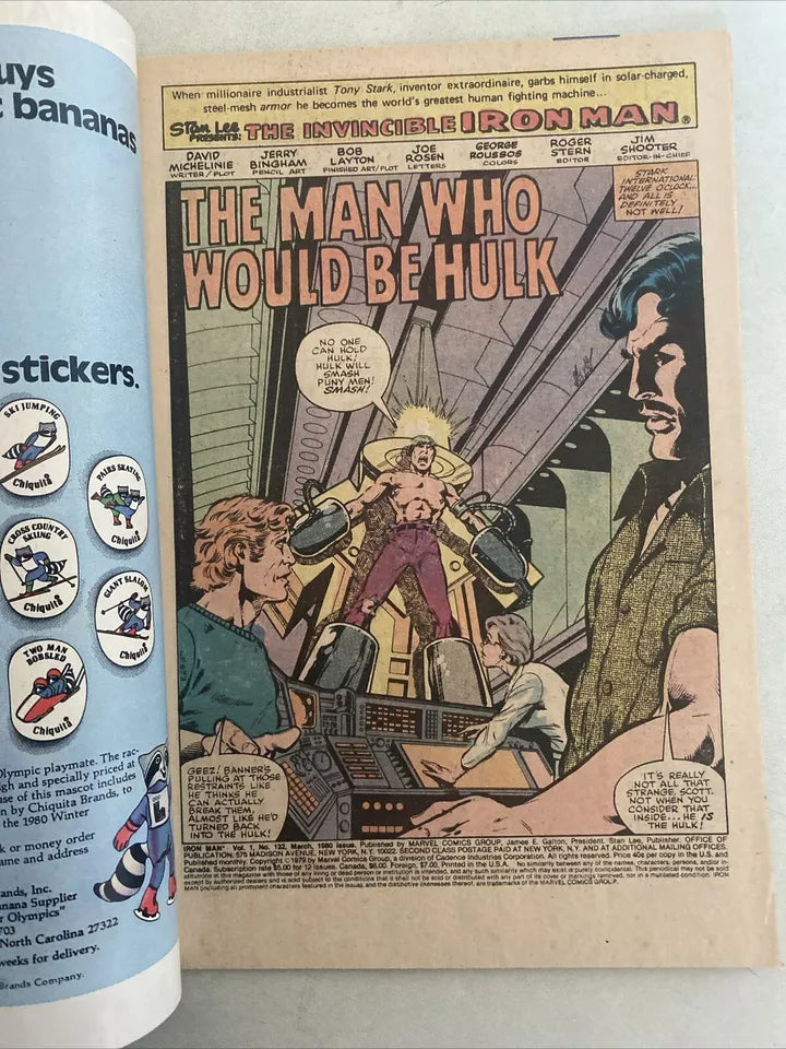 Iron Man #132 | יד שניה - 1980 - Yuka Monsters