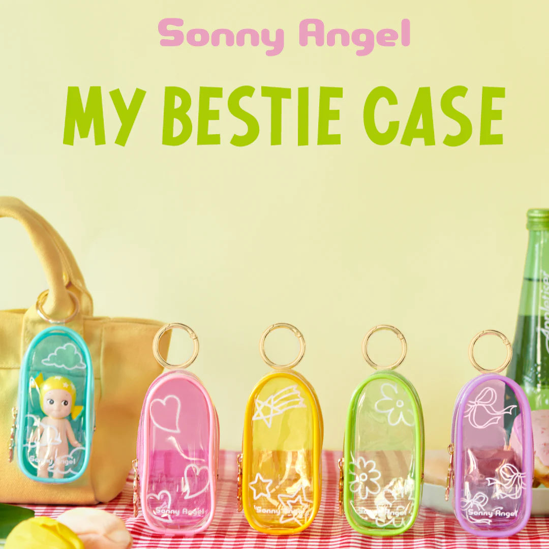 Sonny Angel: My Bestie Case | קייס שקוף ורוד - Yuka Monsters
