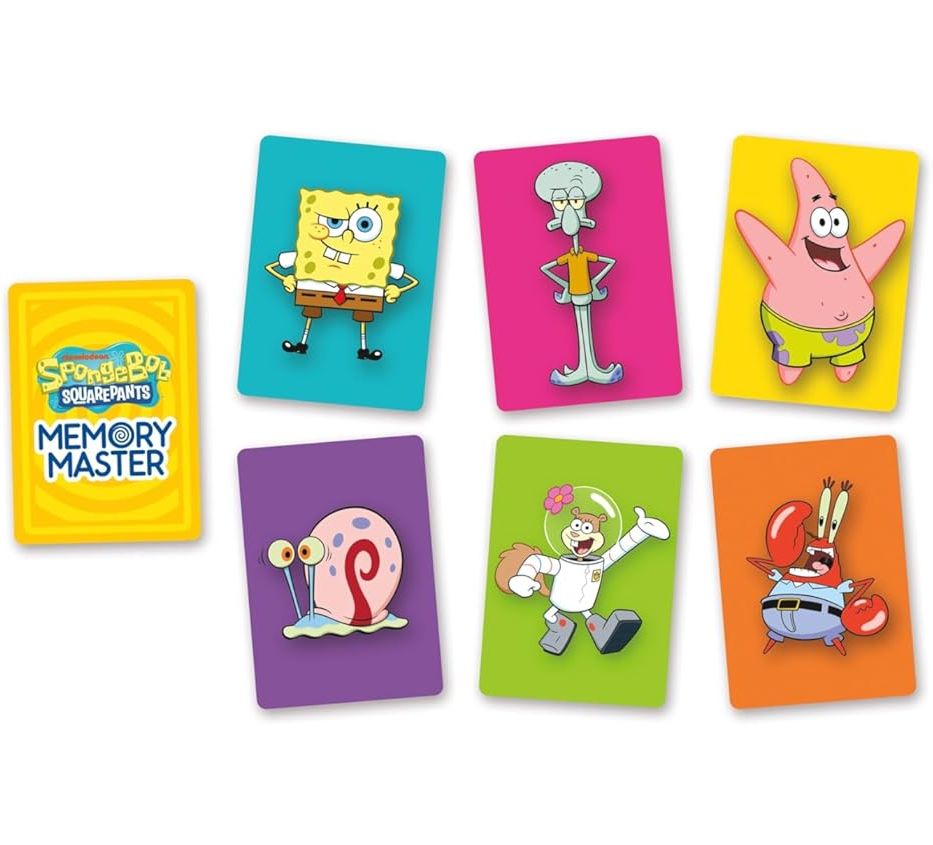 משחק זיכרון משפחתי | SpongeBob SquarePants