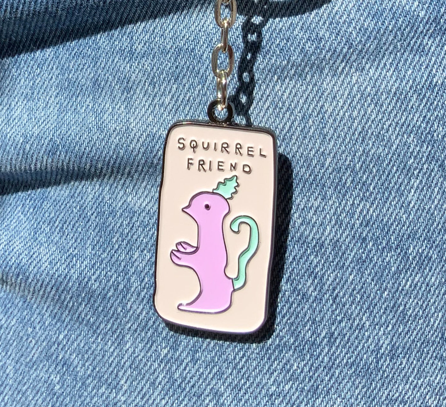 נועה גופר | מחזיק מפתחות Squirrel Friend