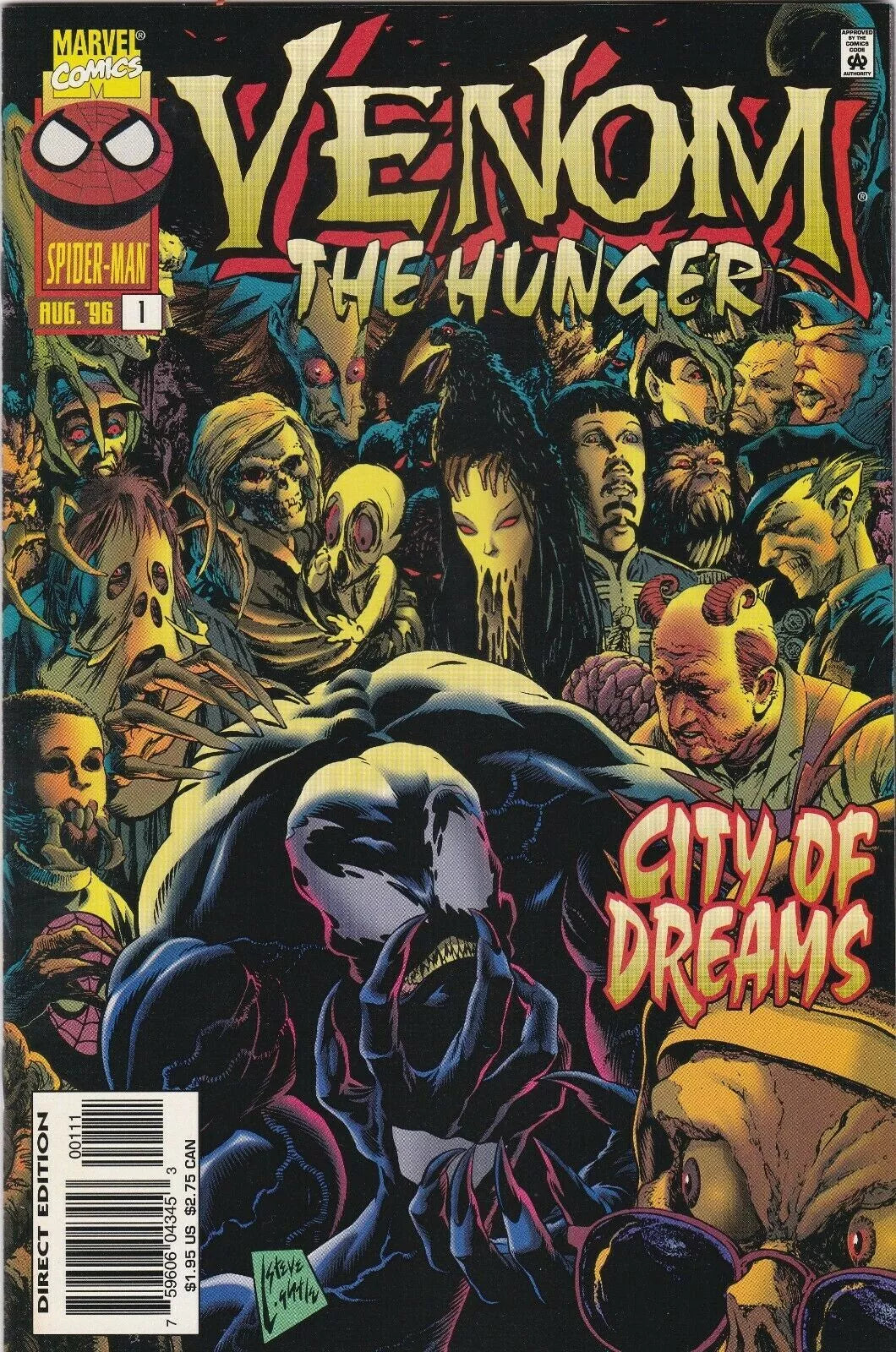 Venom The Hunger #1 2 3 & 4 | יד שנייה 1996 - Yuka Monsters