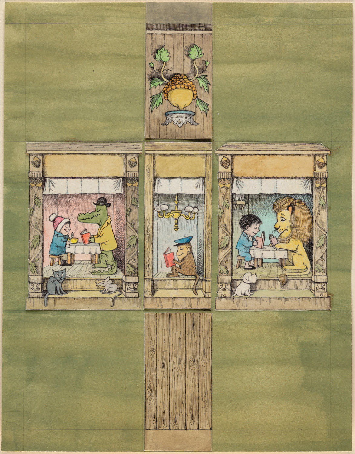 Wild Things Are Happening: The Art of Maurice Sendak - Yuka Monsters