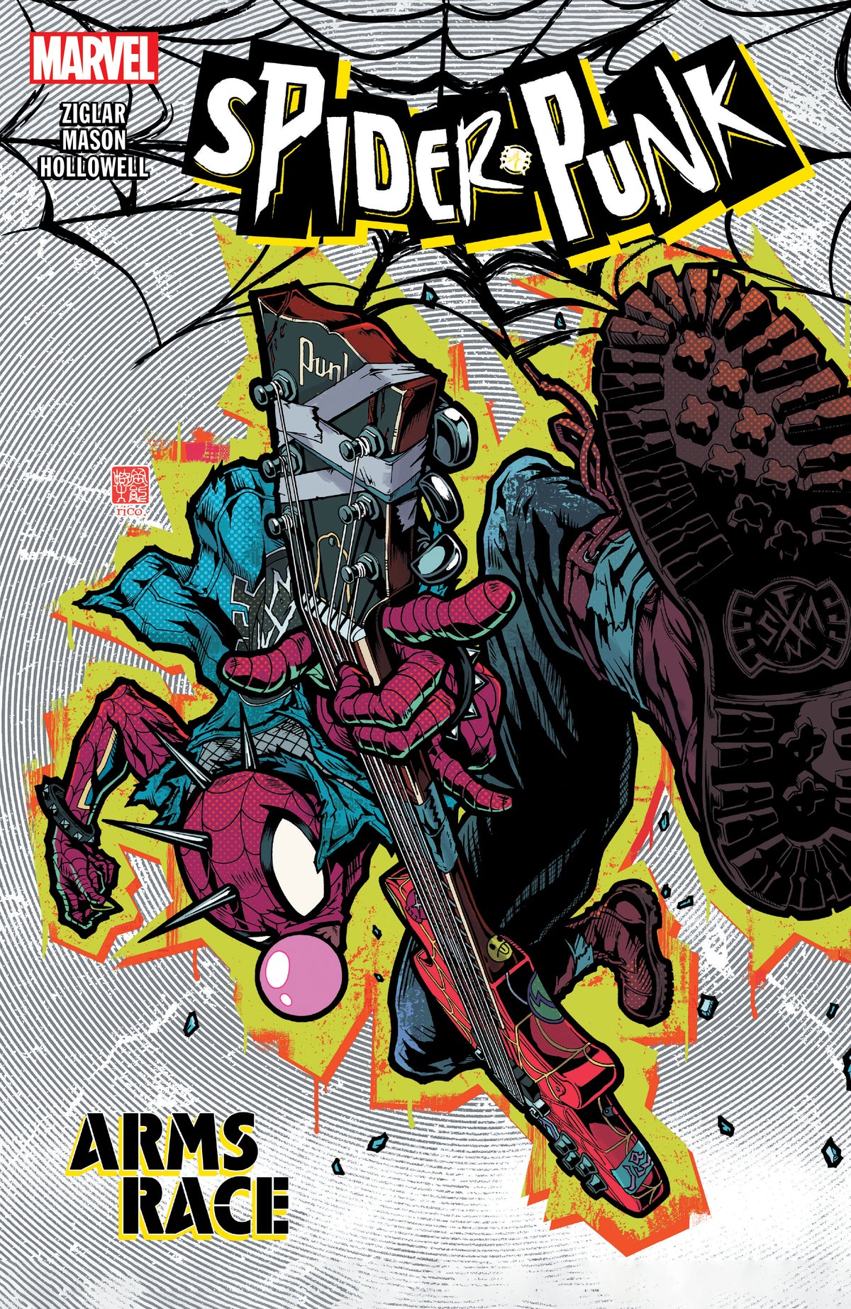 Spider-Punk: Arms Race — cover