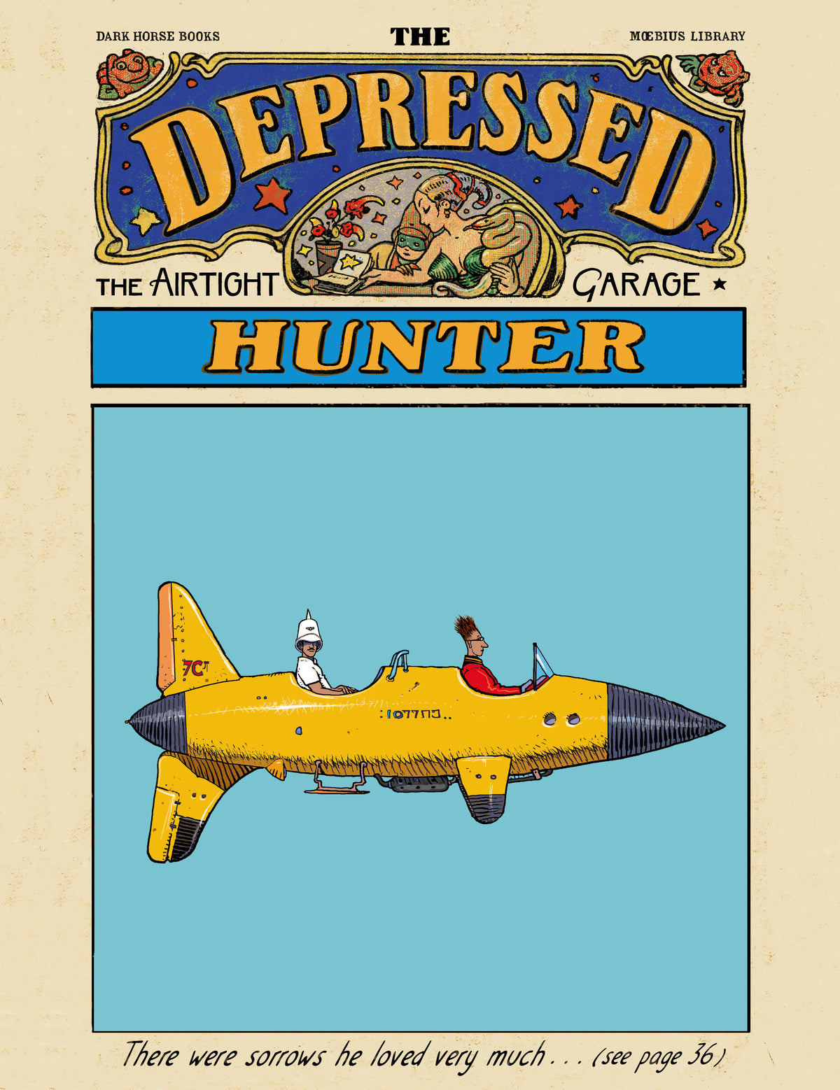 Moebius Library: The Depressed Hunter — cover