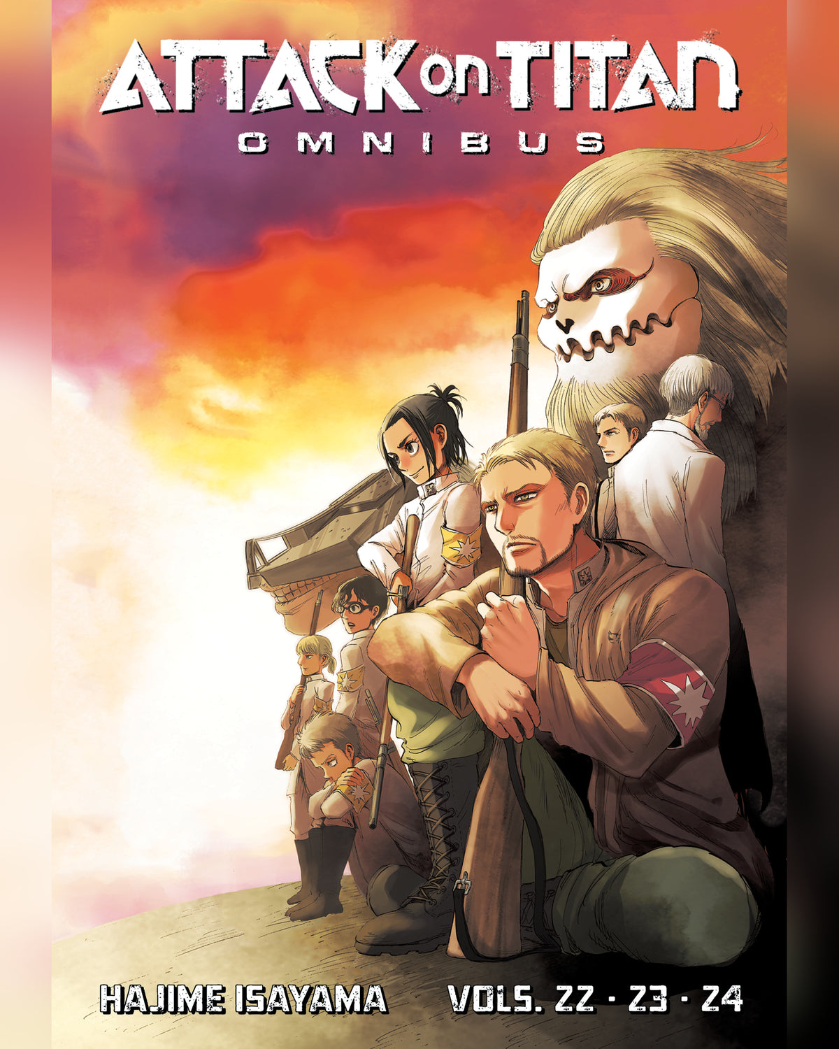 Attack on Titan Omnibus 8 (Vol. 22-24) — cover