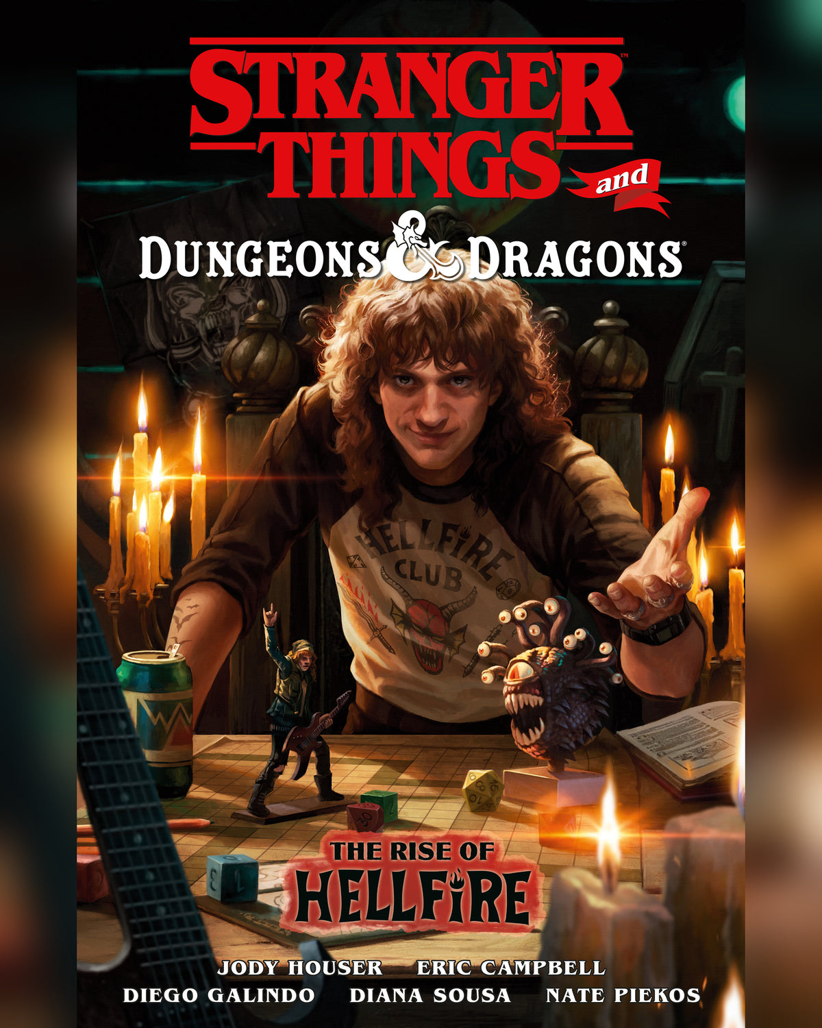 Stranger Things and Dungeons & Dragons: The Rise of Hellfire — cover