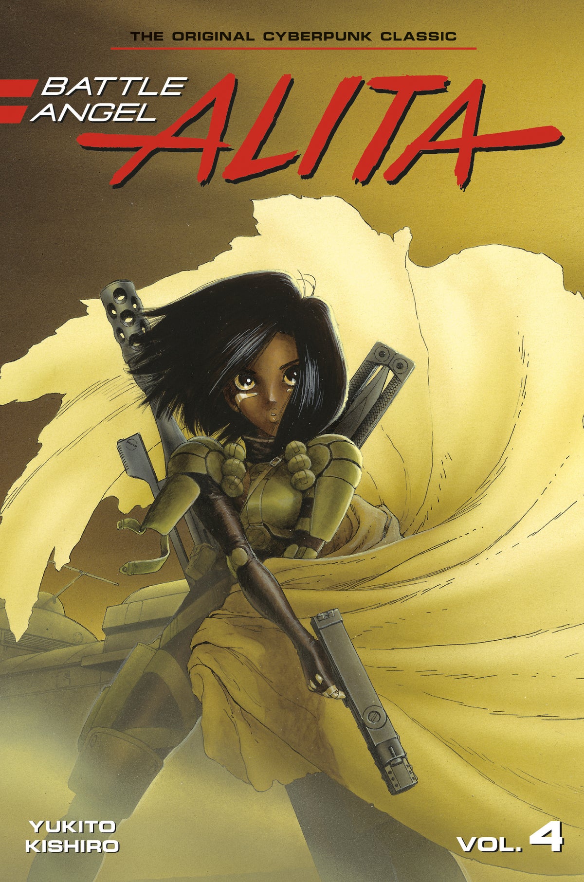 Battle Angel Alita, Vol. 4 — cover
