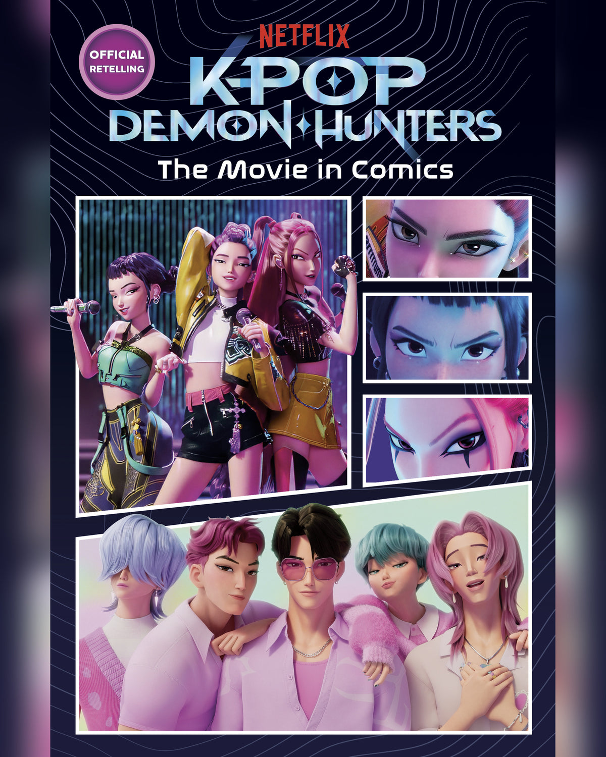 KPop Demon Hunters: The Movie in Comics — cover