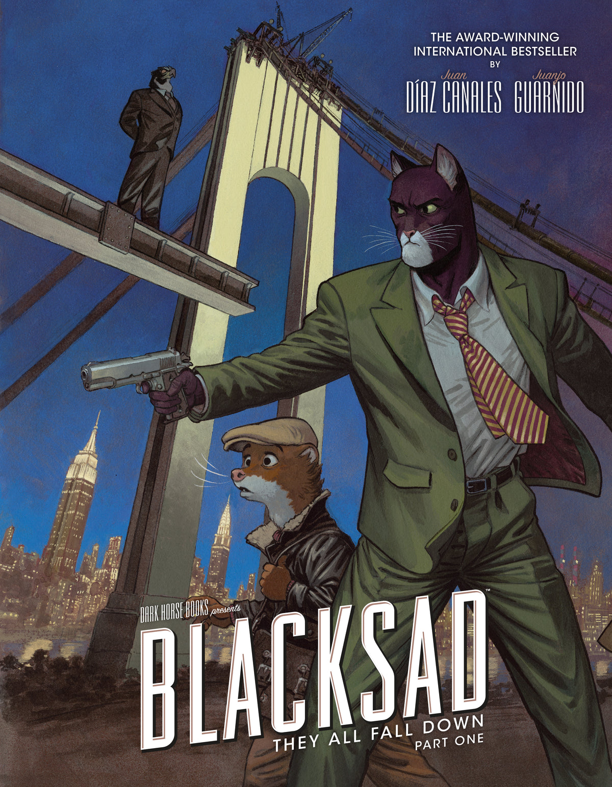 Blacksad: They All Fall Down — Part One — cover