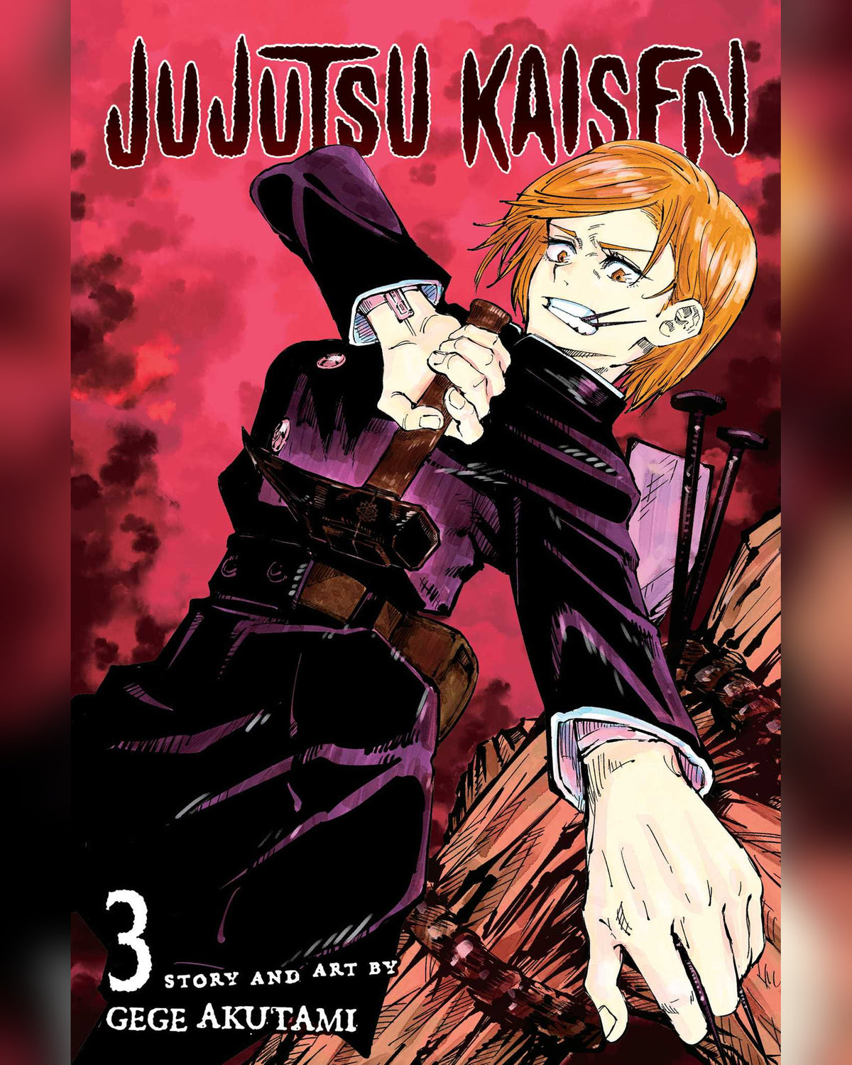 Jujutsu Kaisen, Vol. 3 — cover