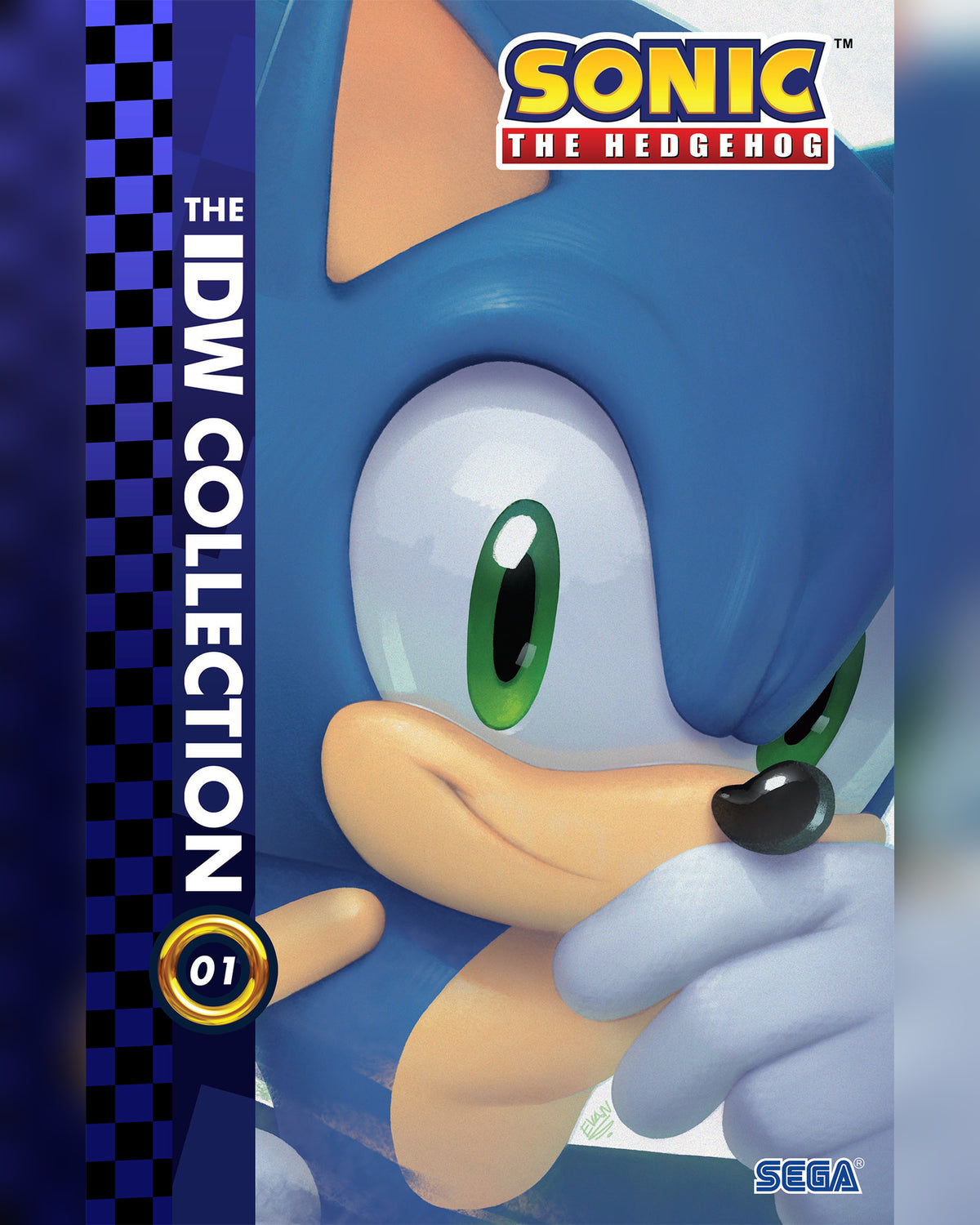 Sonic the Hedgehog: The IDW Collection, Vol. 1 — cover