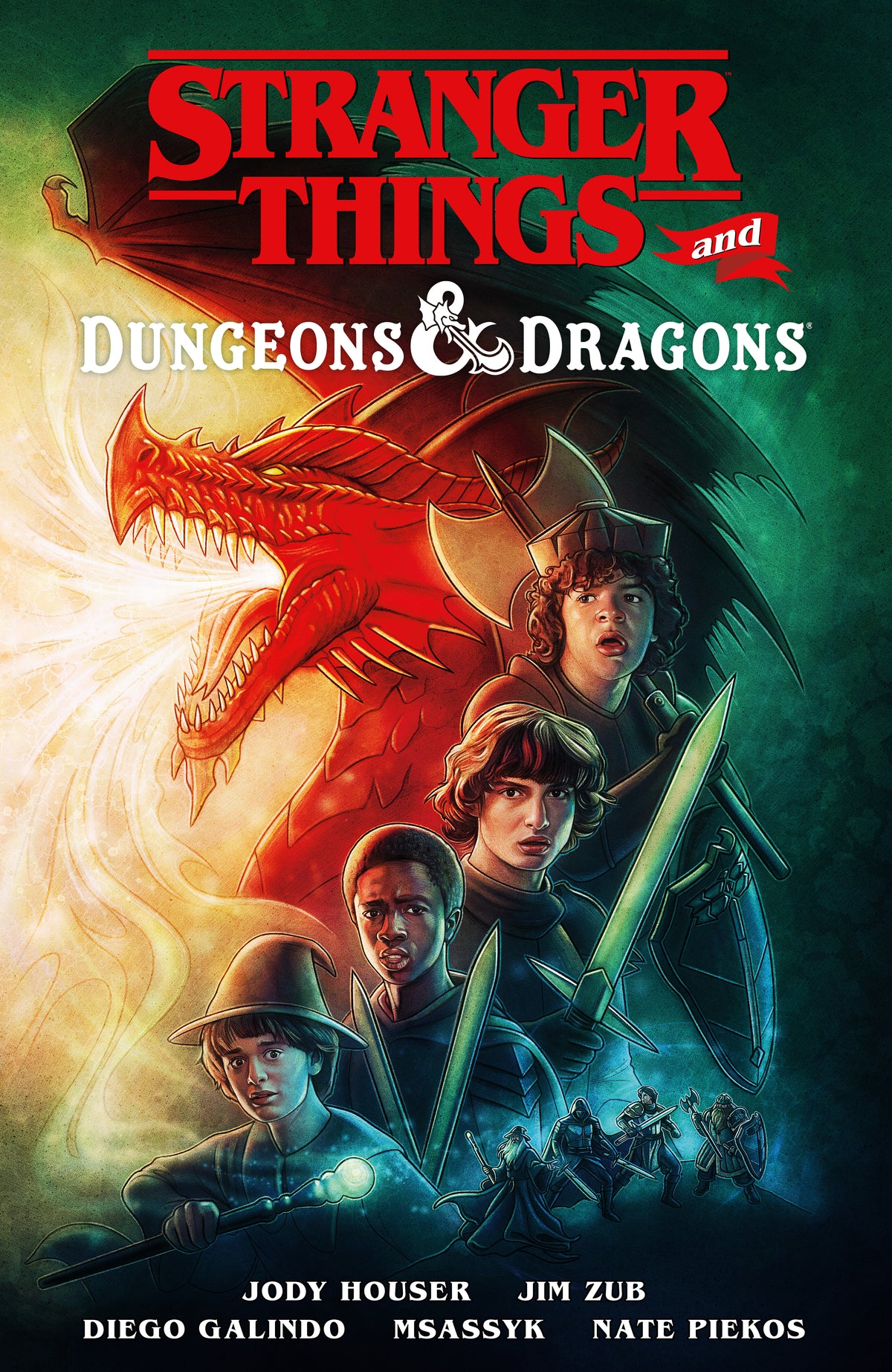 Stranger Things and Dungeons & Dragons — cover