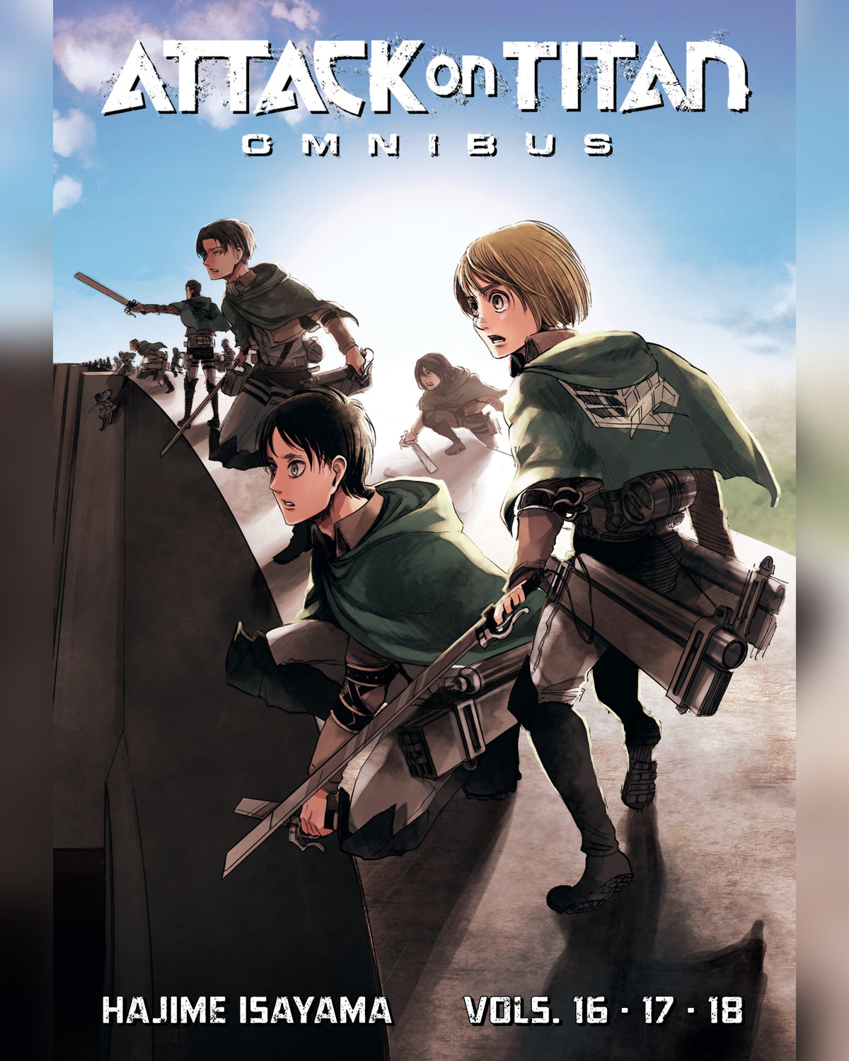 Attack on Titan Omnibus 6 (Vol. 16-18) — cover