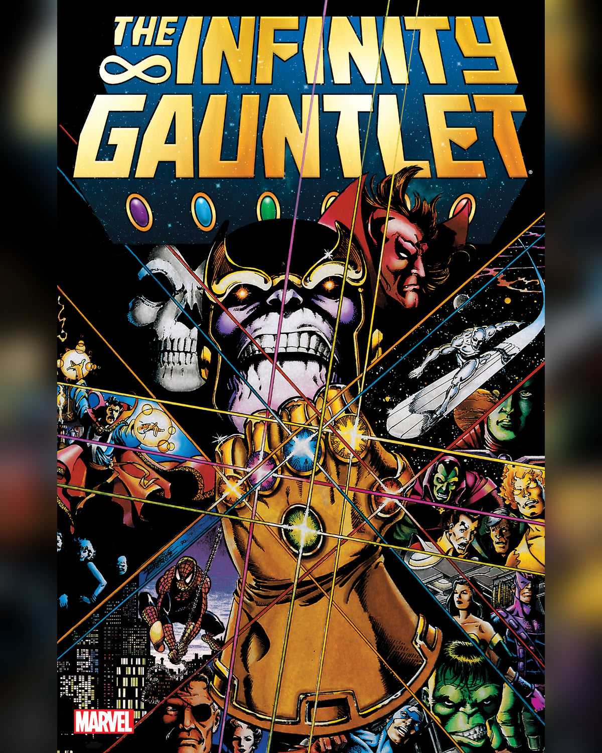 The Infinity Gauntlet — cover
