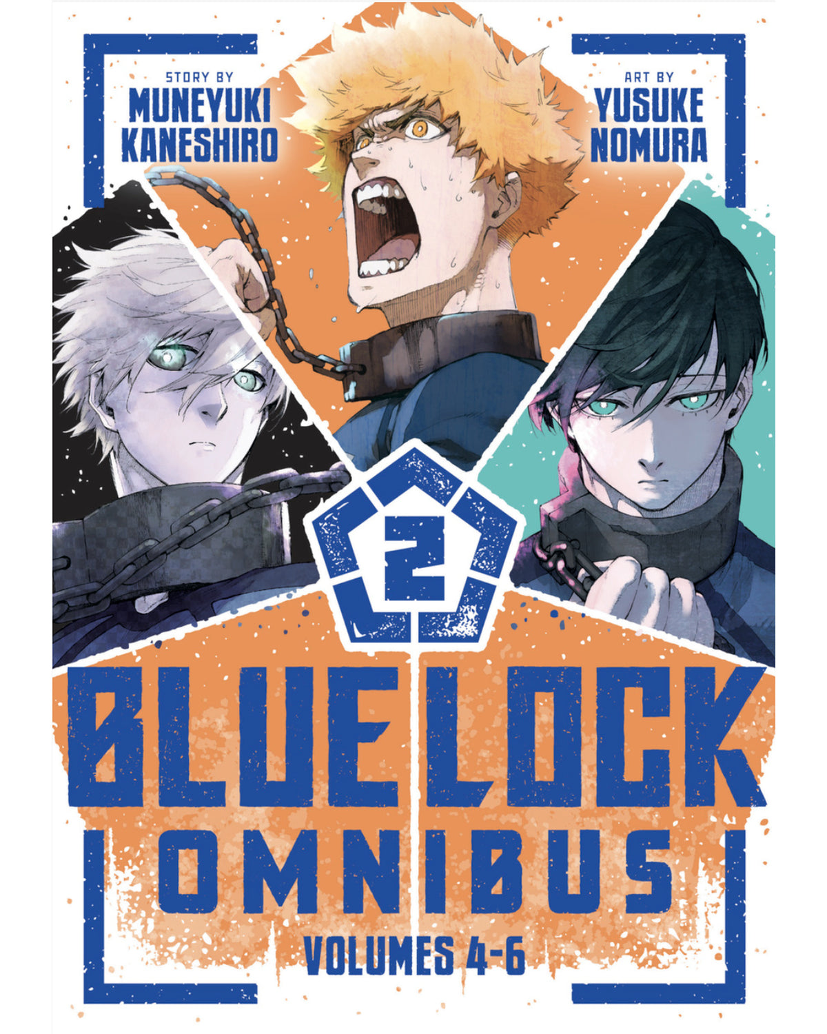 Blue Lock Omnibus 2 (Vol. 4-6) — cover
