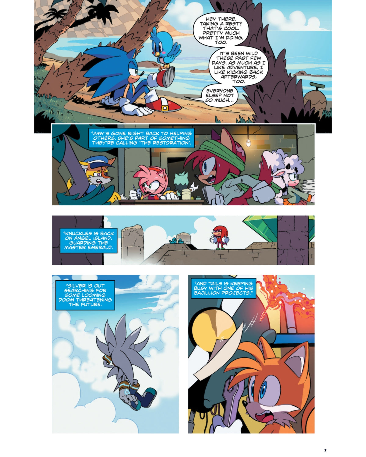 Sonic the Hedgehog: The IDW Collection, Vol. 2 — interior preview 1