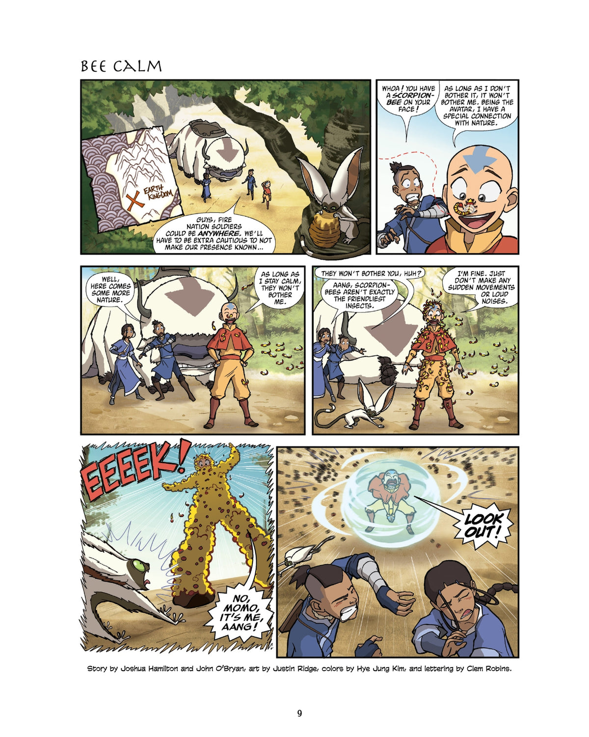 Avatar: The Last Airbender - The Lost Adventures — interior preview 1