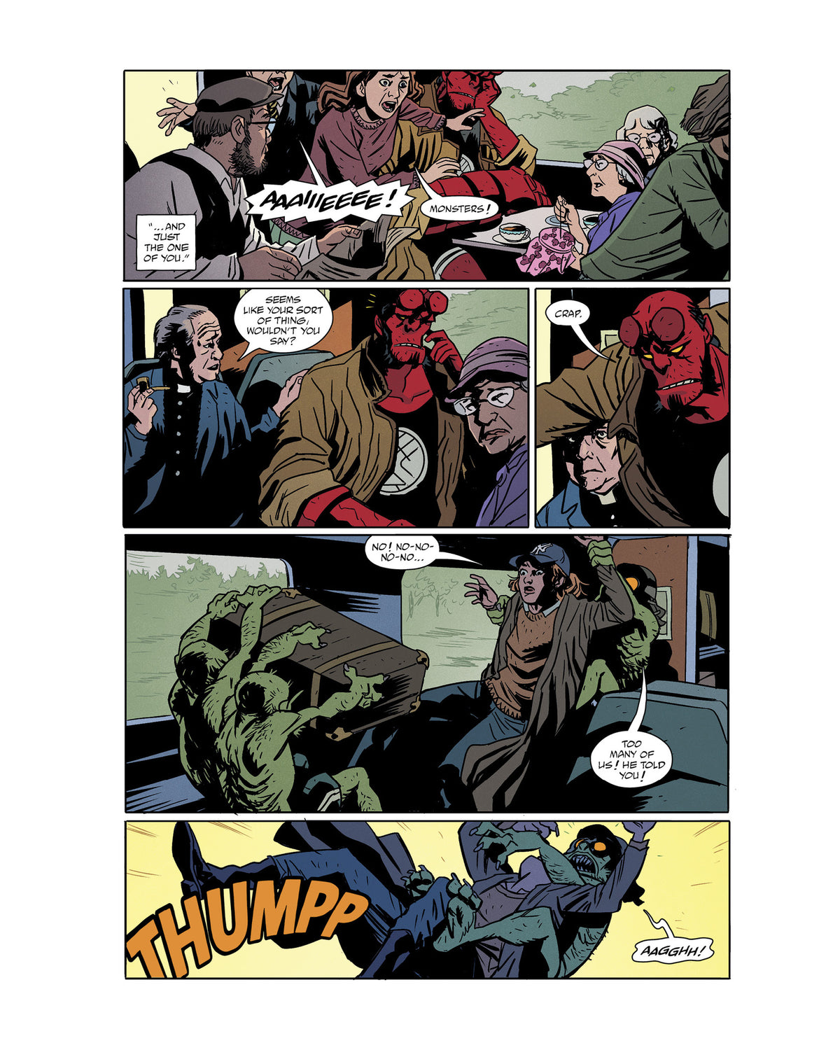Hellboy in Love — interior preview 1