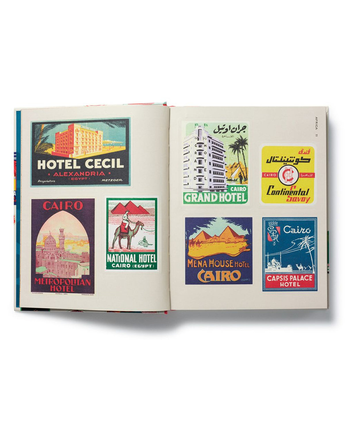 Hotel Retro: Vintage Luggage Labels from Tokyo to Buenos Aires — interior preview 1