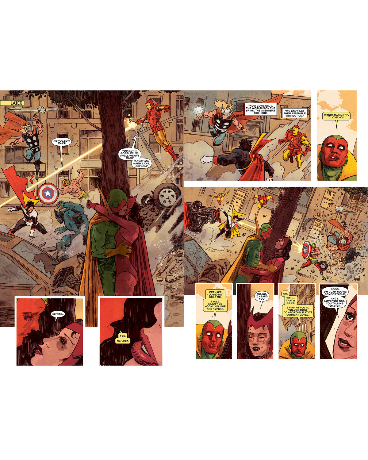 The Visions — Marvel Premier Collection — interior preview 1