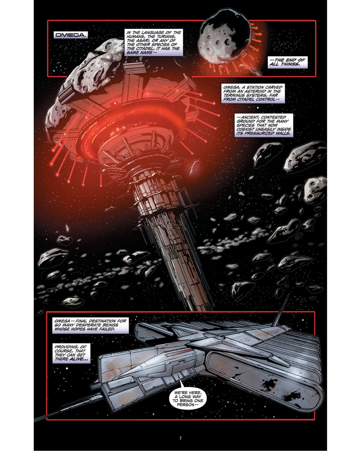 Mass Effect: The Complete Comics — interior preview 1