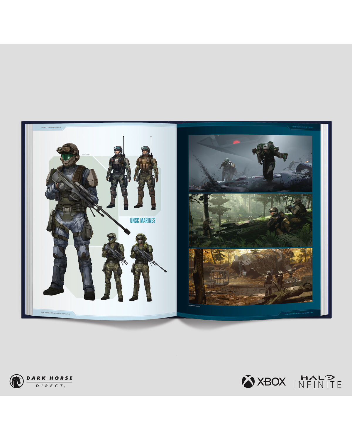 The Art of Halo Infinite: Deluxe Edition — interior preview 1