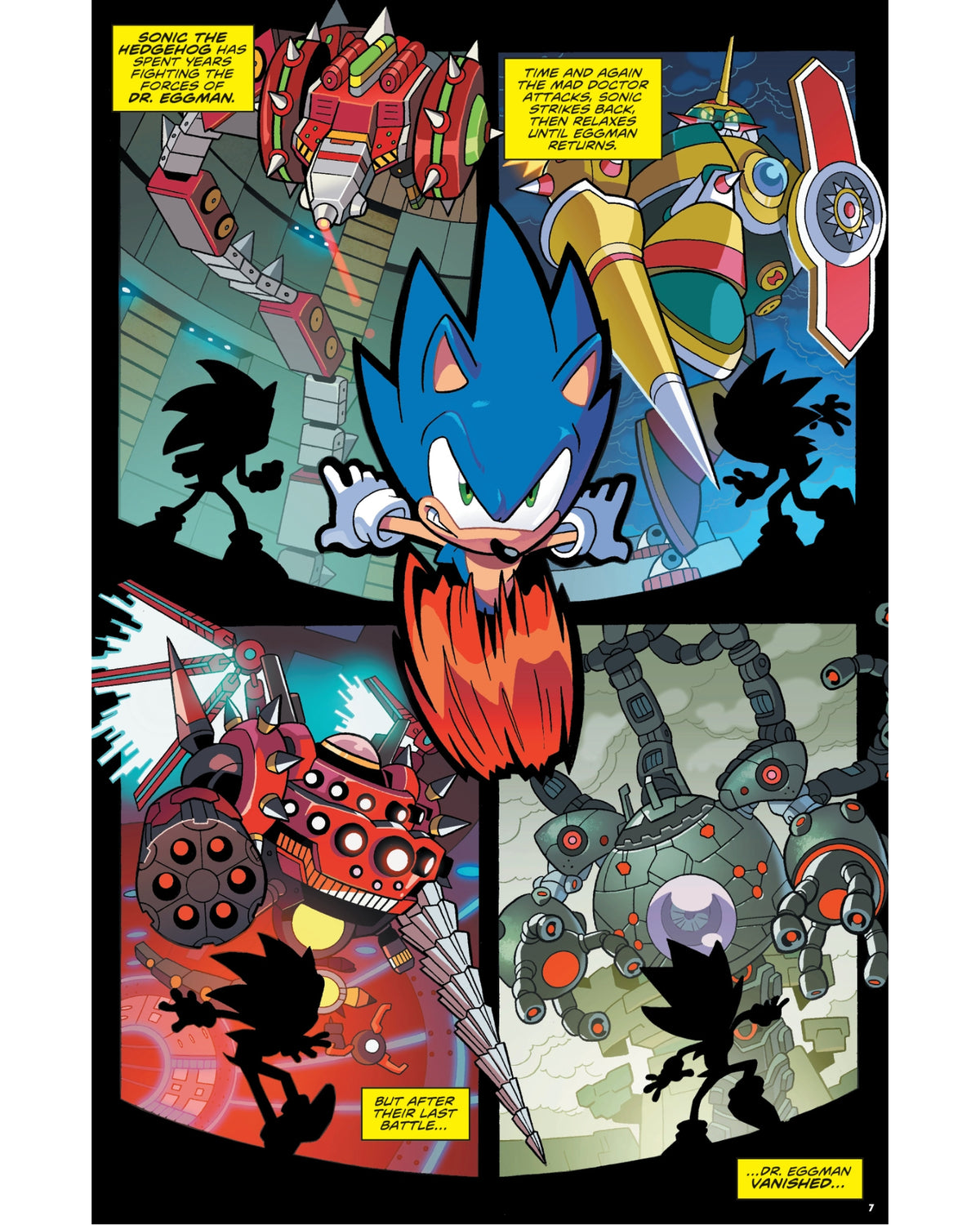 Sonic the Hedgehog: The IDW Collection, Vol. 1 — interior preview 1