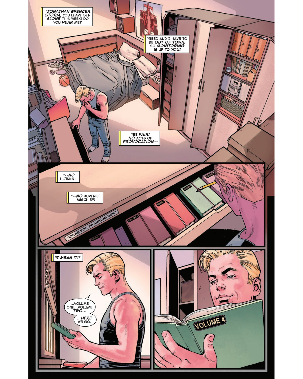 Fantastic Four Fanfare — interior preview 1