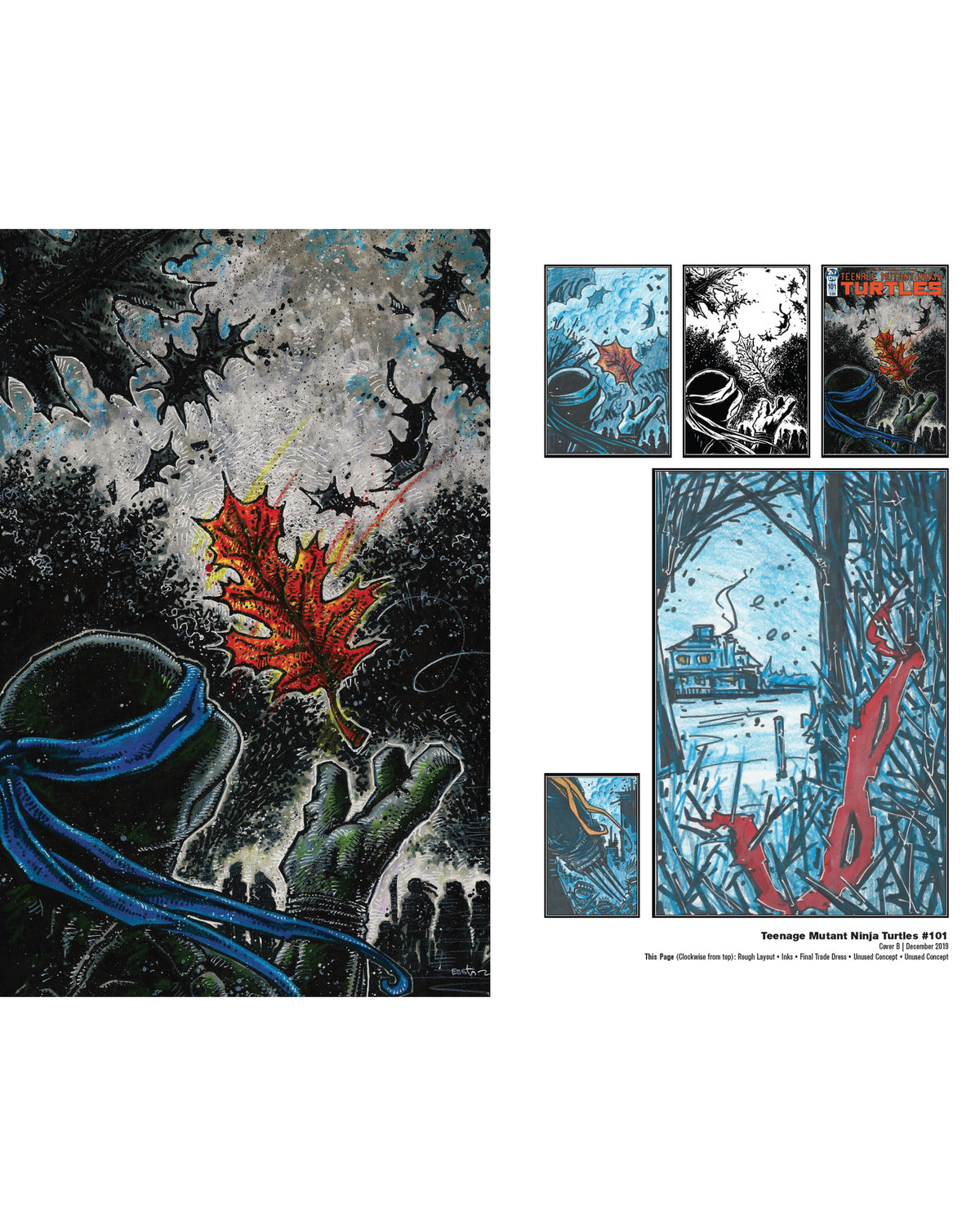 Teenage Mutant Ninja Turtles: The Kevin Eastman Covers (2019–2024) — interior preview 1