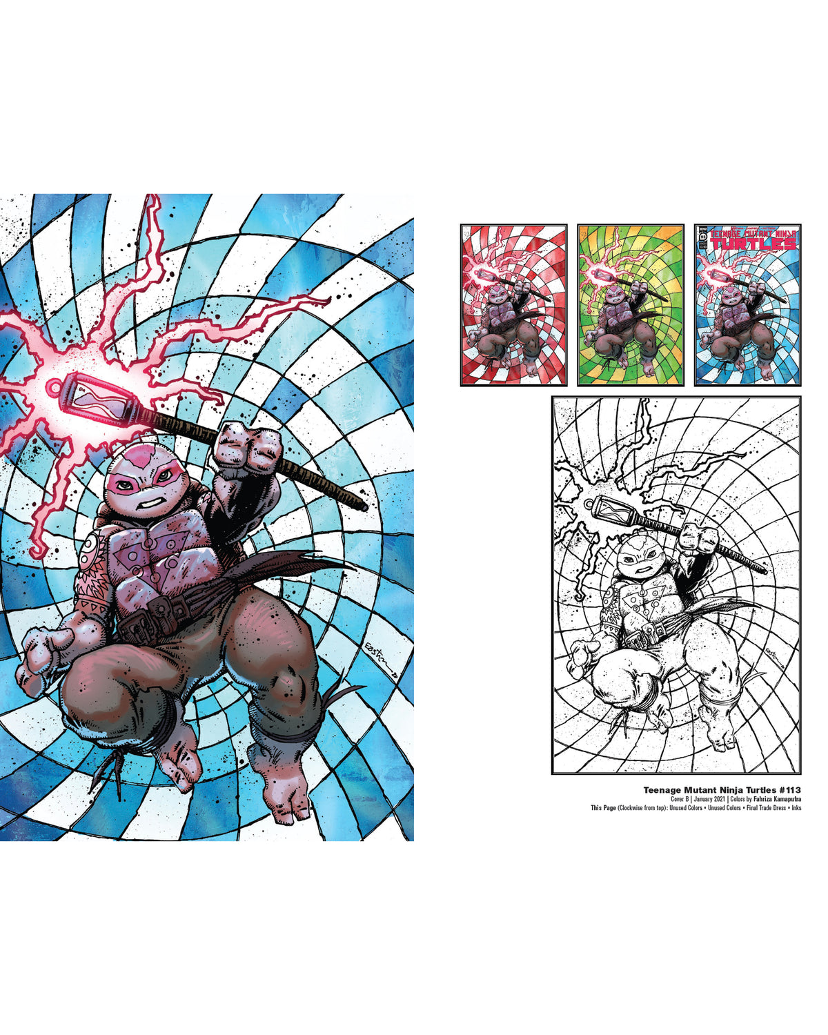 Teenage Mutant Ninja Turtles: The Kevin Eastman Covers (2019–2024) — interior preview 2