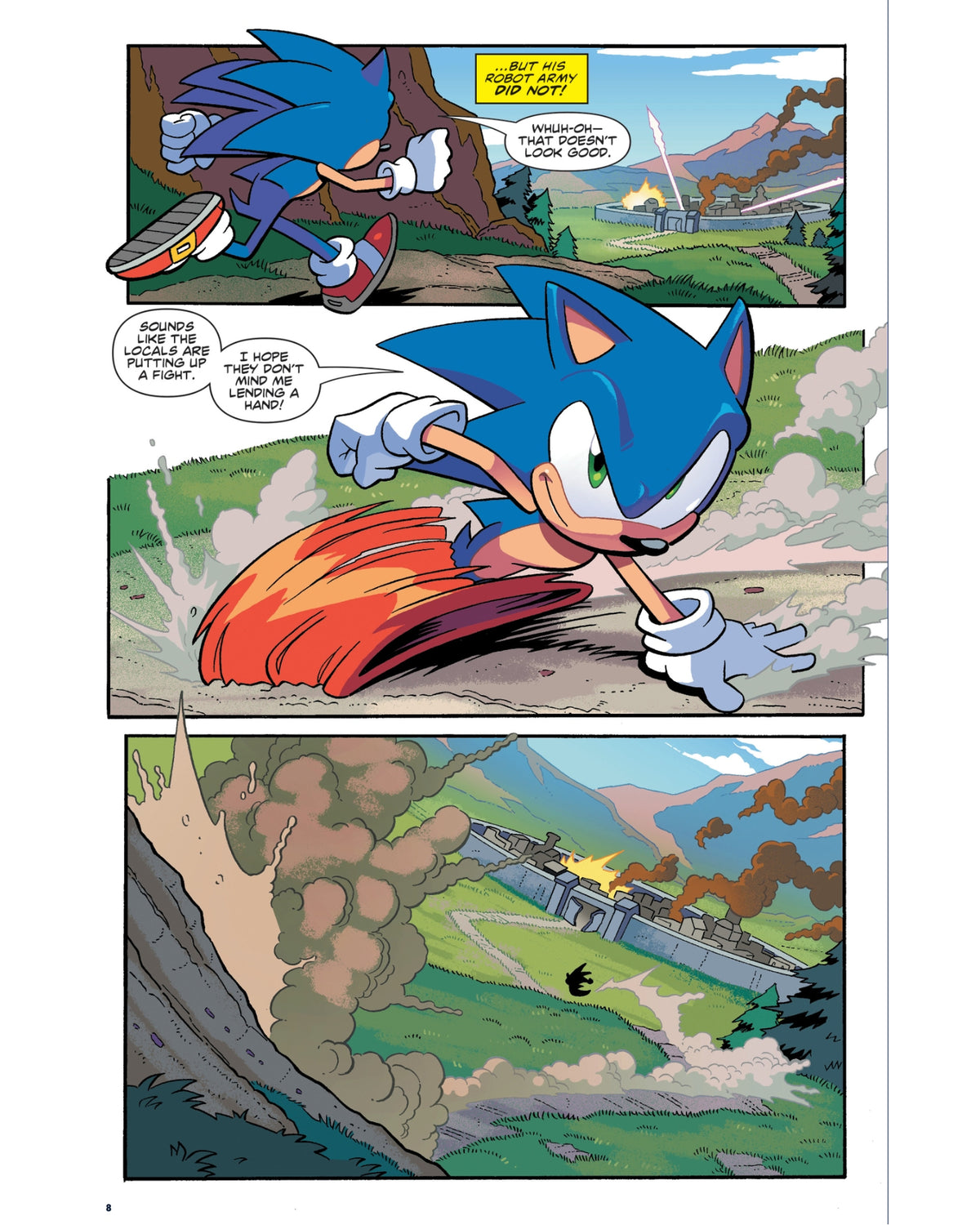 Sonic the Hedgehog: The IDW Collection, Vol. 1 — interior preview 2