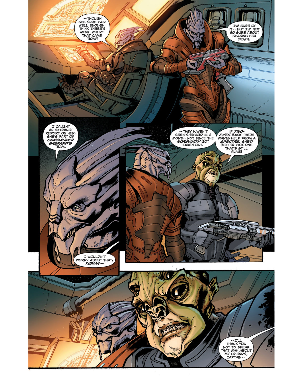 Mass Effect: The Complete Comics — interior preview 2