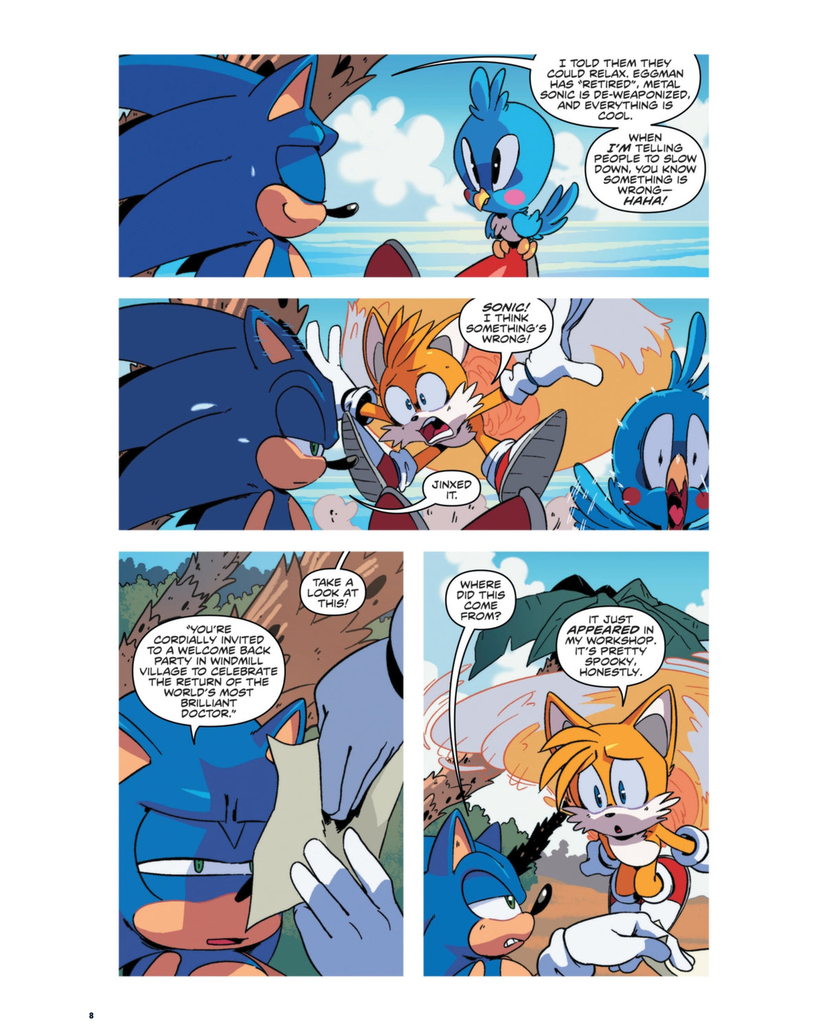 Sonic the Hedgehog: The IDW Collection, Vol. 2 — interior preview 2