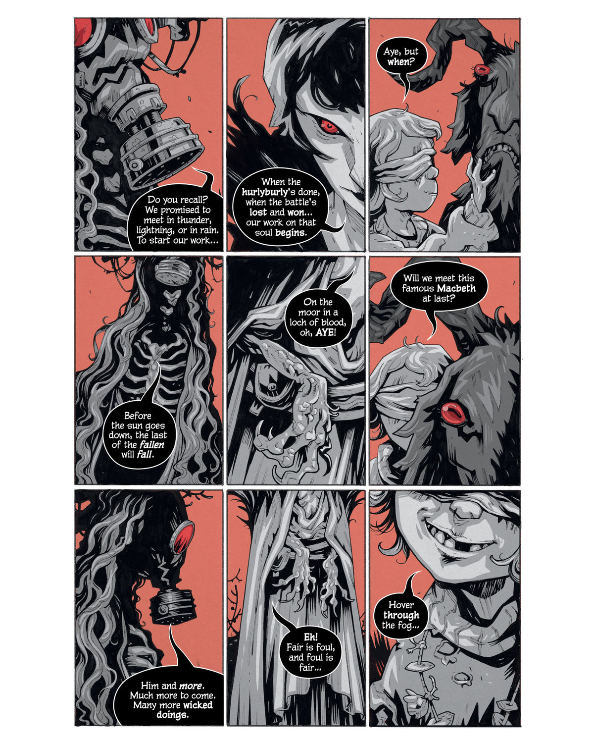 Macbeth: A Tale of Horror — interior preview 2