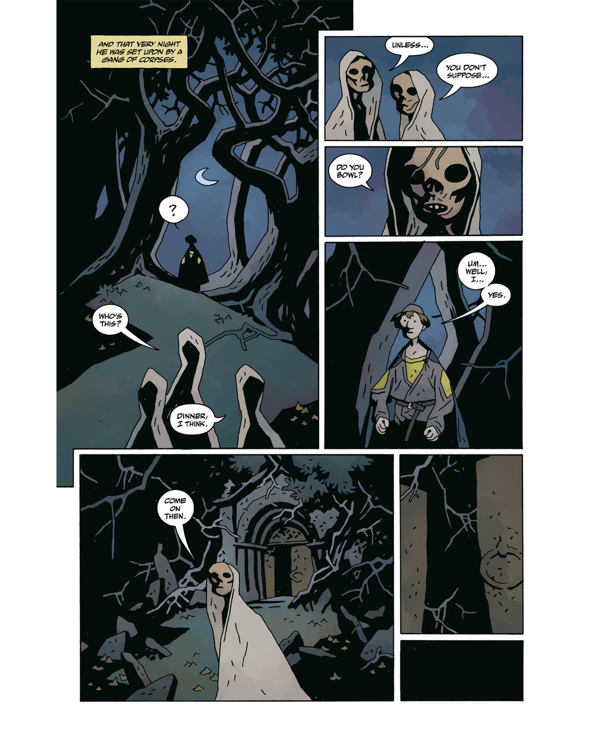 Bowling with Corpses and Other Strange Tales from Lands Unknown — interior preview 2