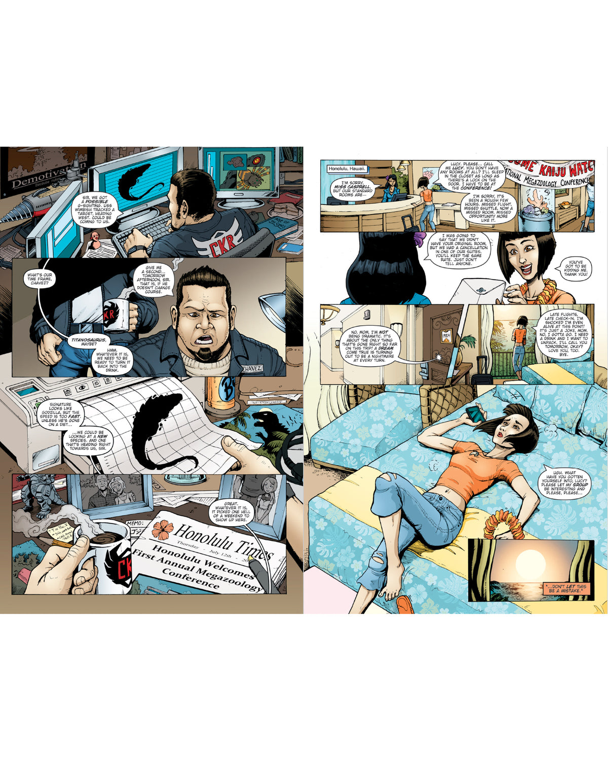 Godzilla: Rulers of Earth — IDW Classic Collections — interior preview 3
