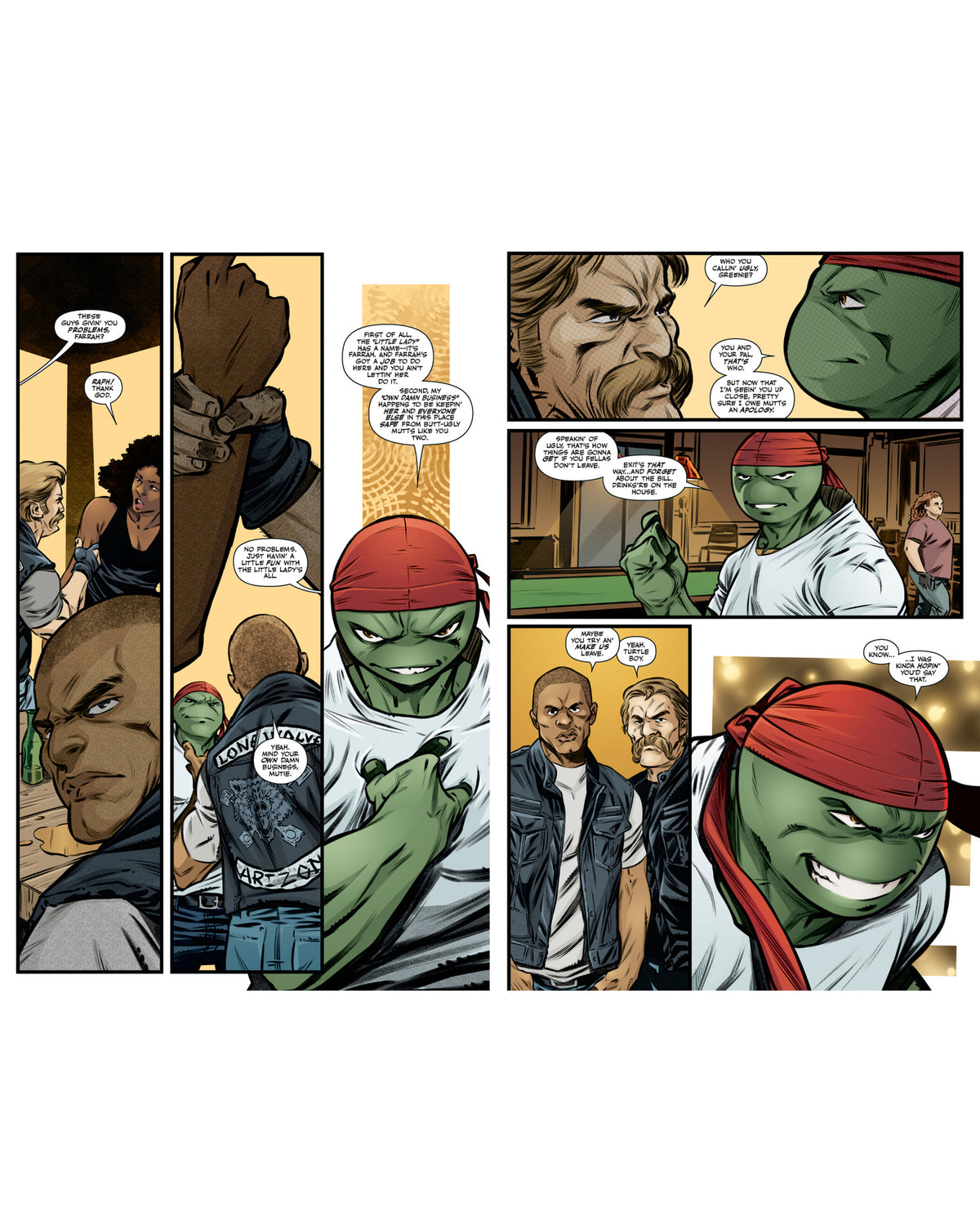 Teenage Mutant Ninja Turtles: Mutant Nation, Vol. 1 — interior preview 3