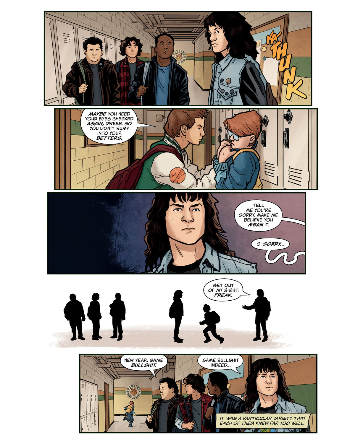 Stranger Things and Dungeons & Dragons: The Rise of Hellfire — interior preview 3