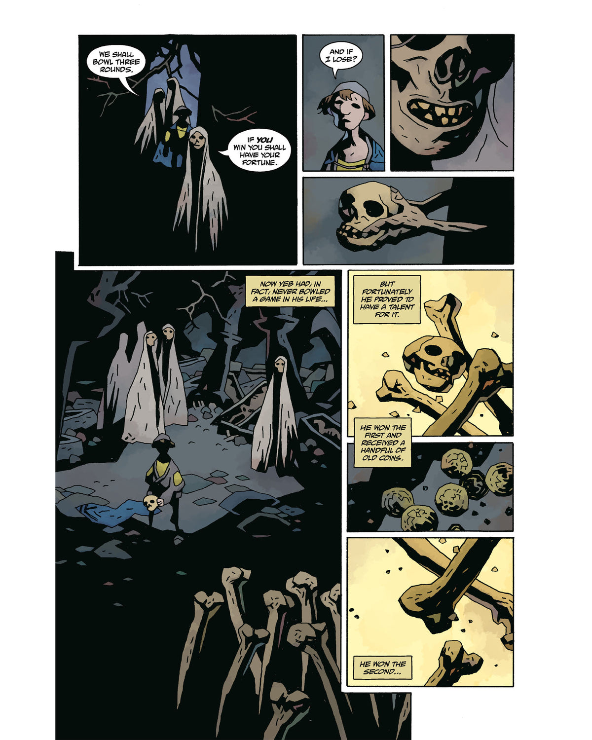 Bowling with Corpses and Other Strange Tales from Lands Unknown — interior preview 3