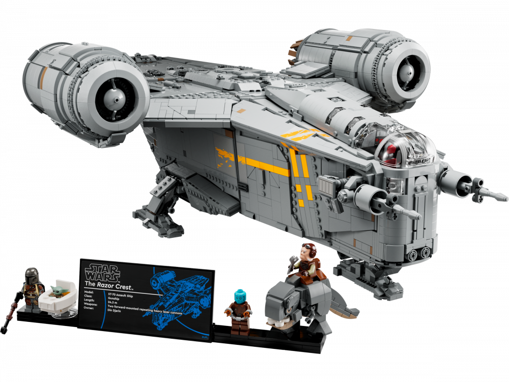 Star Wars Lego - Razor Crest - Yuka Monsters