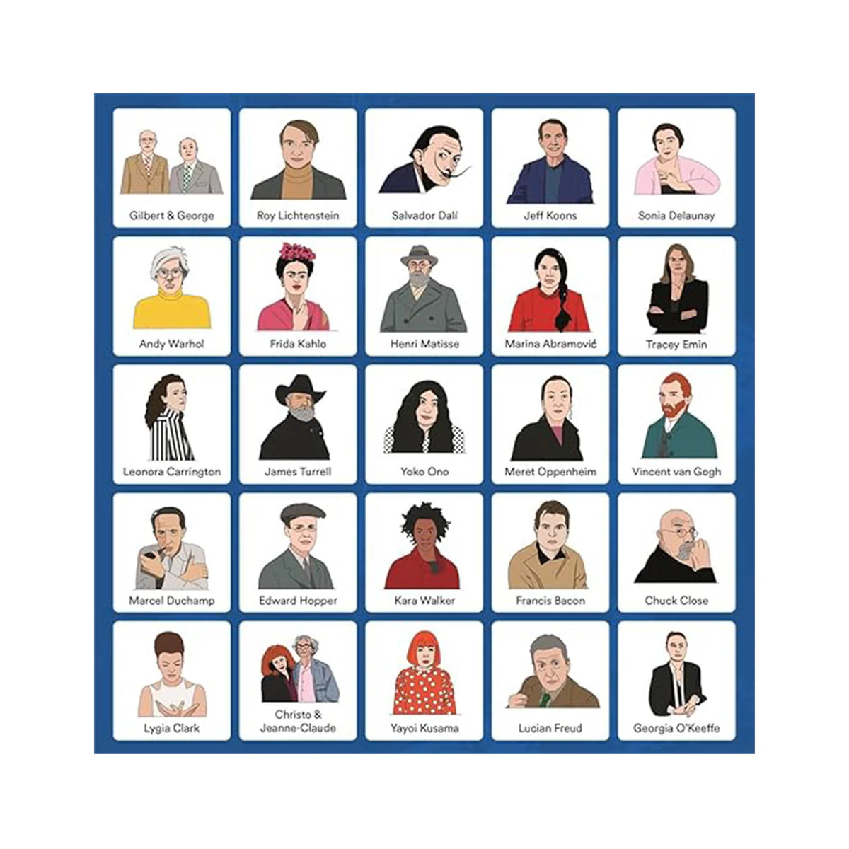 Artist Bingo - Yuka Monsters