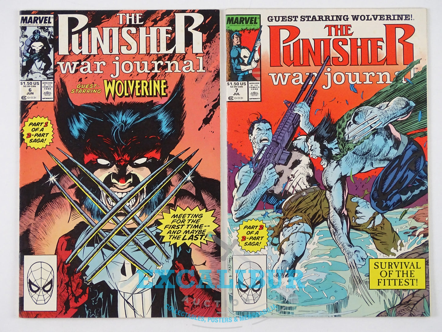 Punisher War Journal #6 | יד שנייה 1989