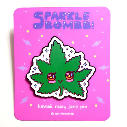 סיכה | מרי ג'יין בחמידות יתר - Kawaii Mary Jane Pin