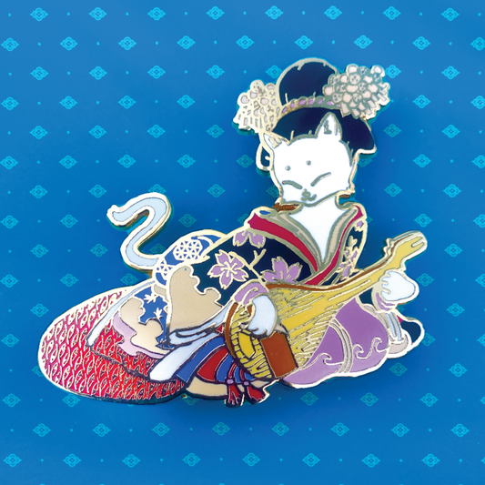 סיכה | חתולה גיישה - Geisha Cat