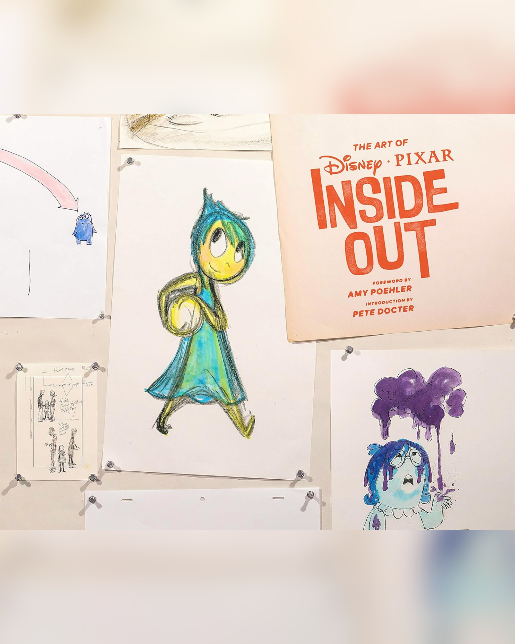 The Art of Inside Out - Yuka Monsters