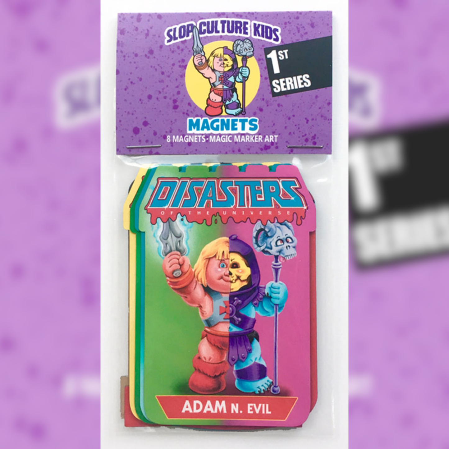 מגנט | סט מגנטים של ילדי תרבות רופפת - Slop Culture Kids