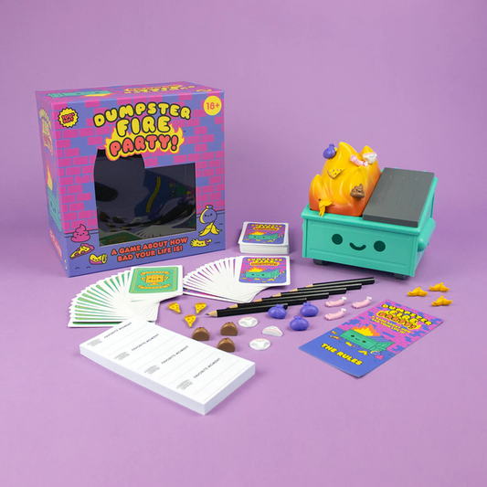 משחק קופסא | מסיבה במזבלה הבוערת! - Dumpster Fire Party!