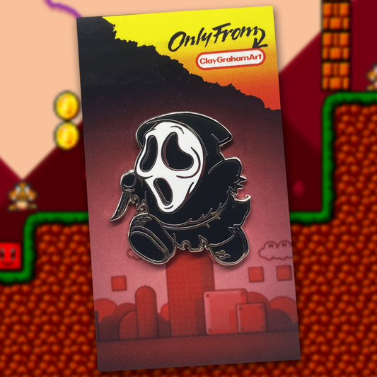 סיכה | האויב ממריו משקיע לקראת פורים הקרוב - שחור - Mario Baddie Scream Black