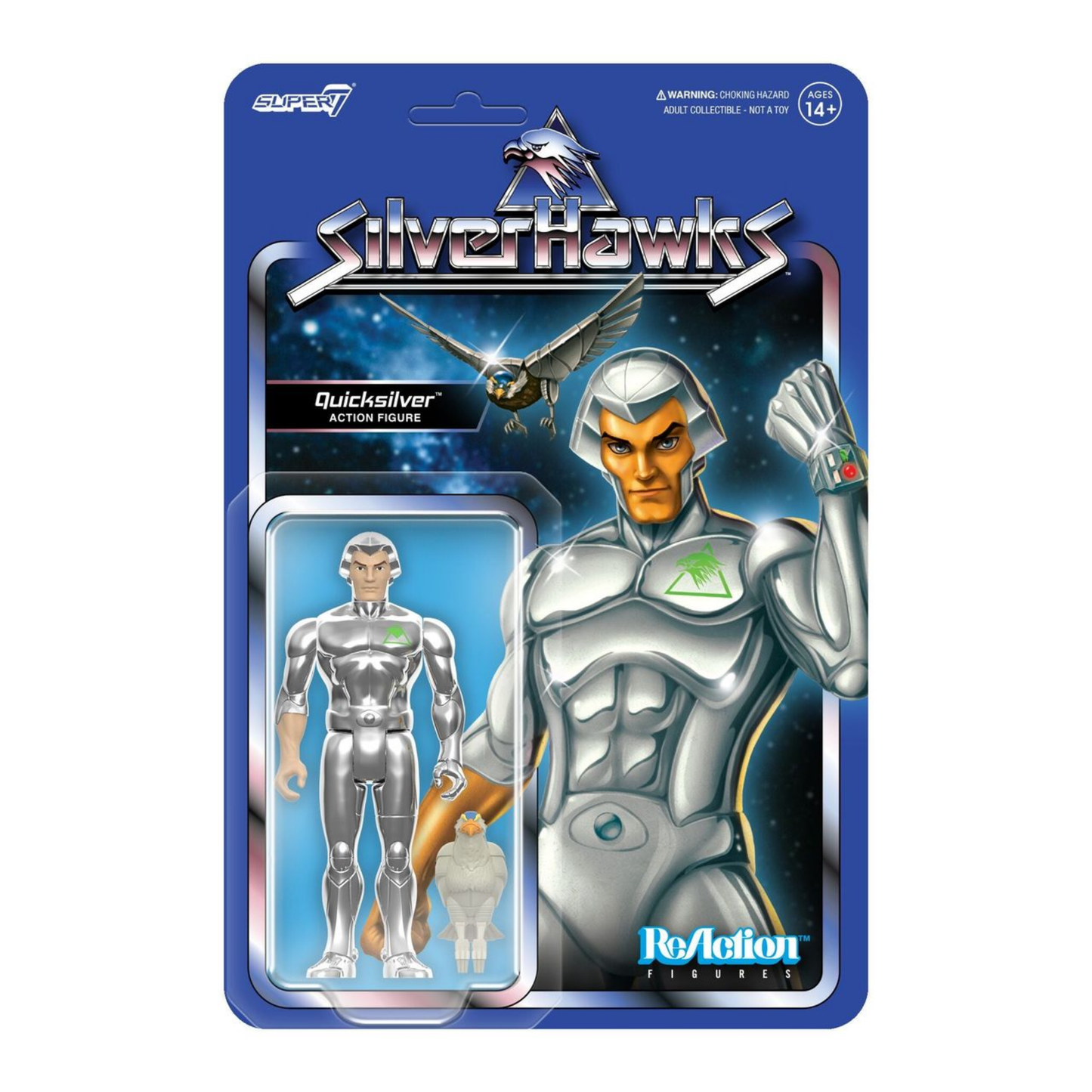 ריאקשן | SilverHawks - Quicksilver (Toy Version)